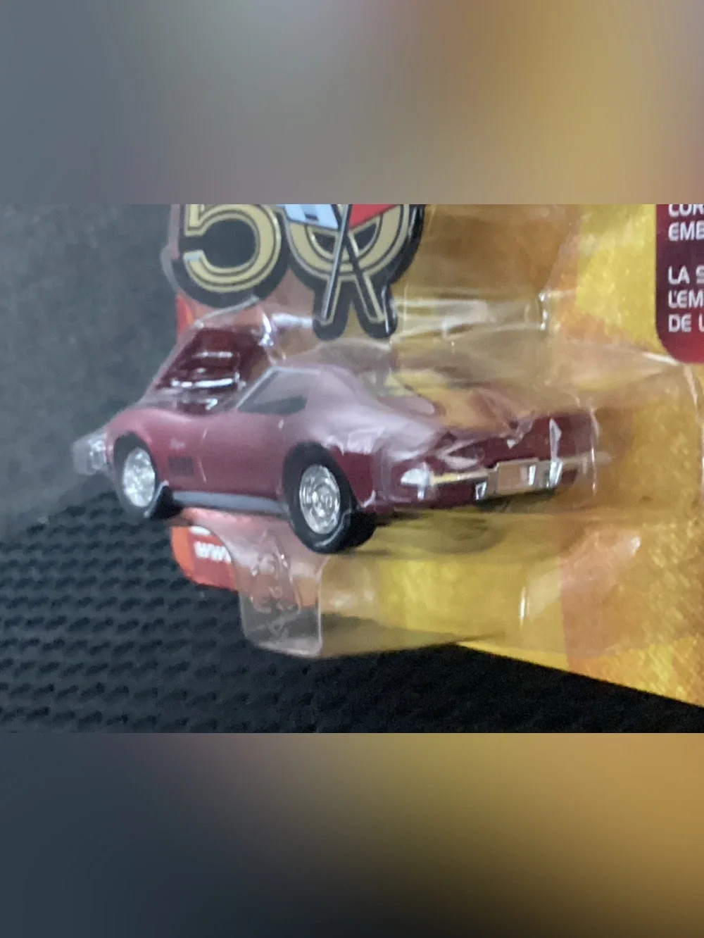 1969 Corvette L88 Die-Cast Car 1:64 Scale - Red